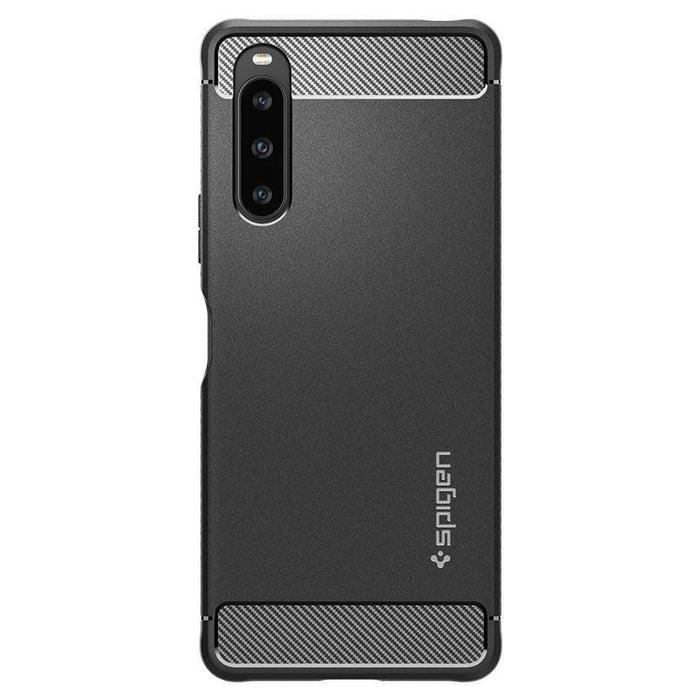 Spigen Rugged Armor Case for Sony Xperia 10 V - Matte Black