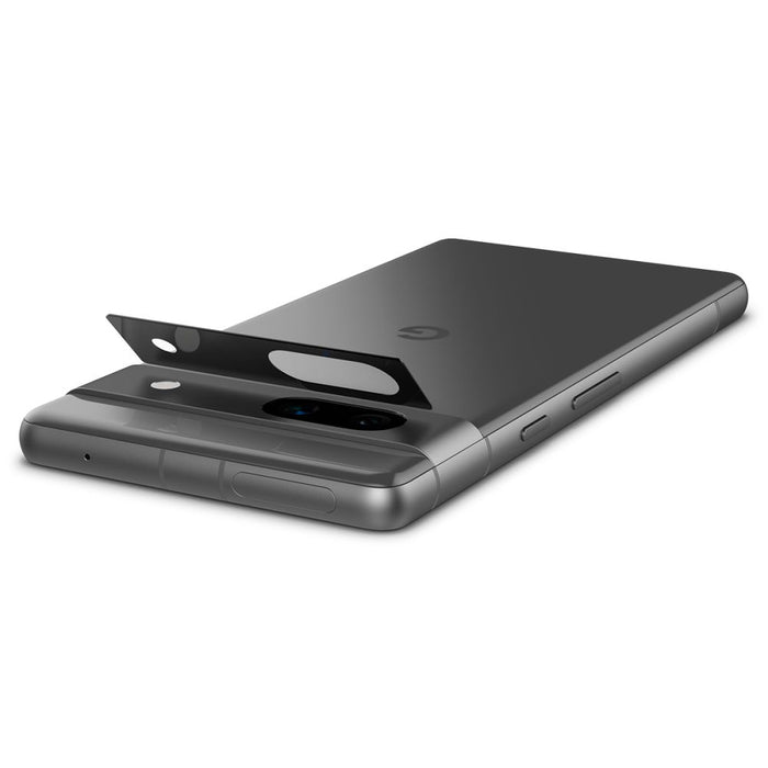 Spigen Glas.tR EZ Fit Optik Camera Protector for Google Pixel 7A - Black 2 pcs.