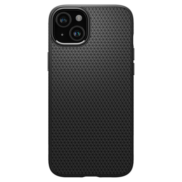 Spigen Liquid Air iPhone 15 Case - Matte Black