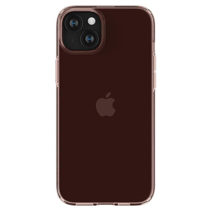 Spigen Crystal Flex iPhone 15 Plus Case - Pink/Transparent