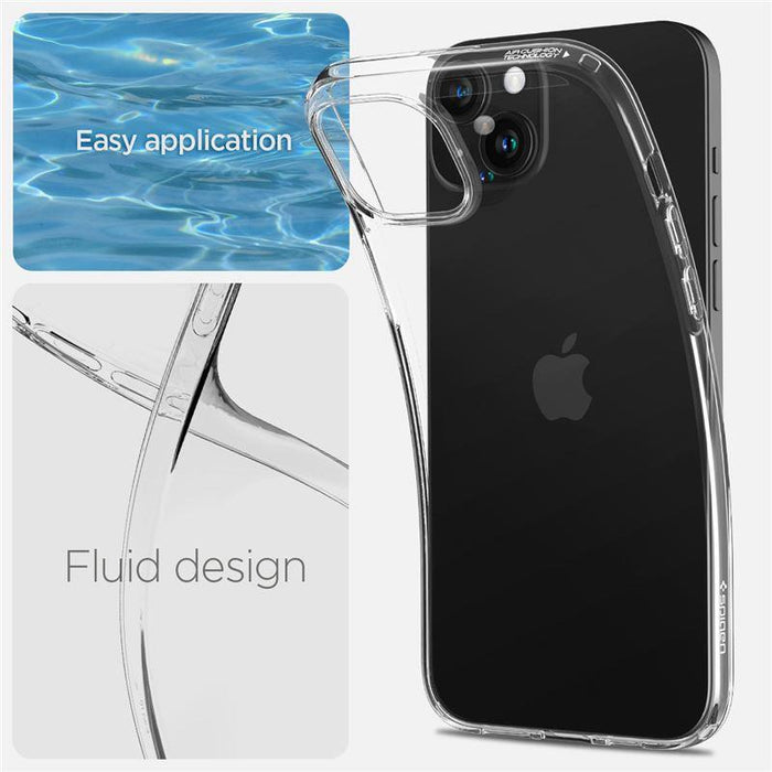 Spigen Crystal Flex Case for iPhone 15 Plus - Clear