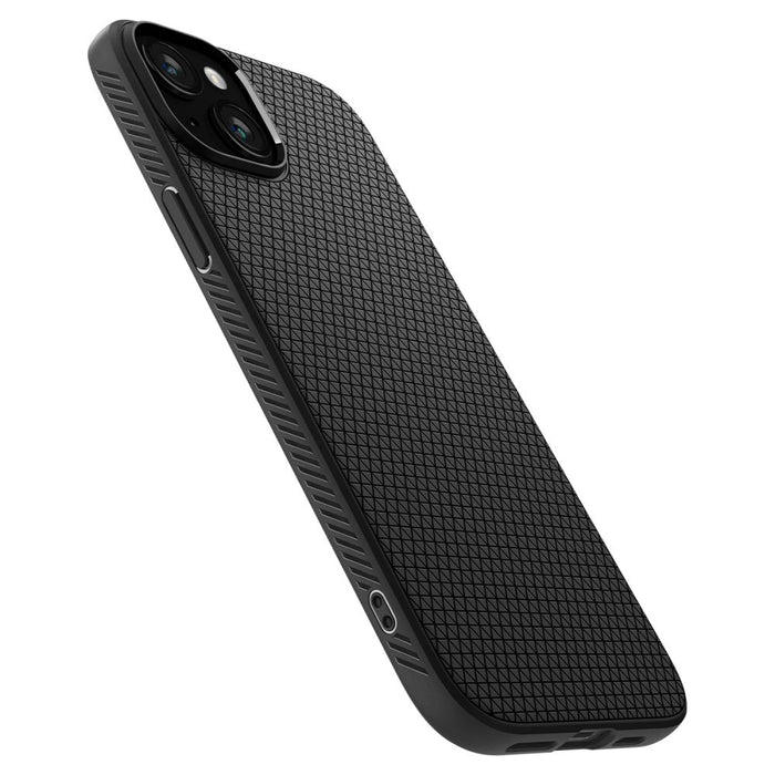 Spigen Liquid Air Case for iPhone 15 Plus - Matte Black