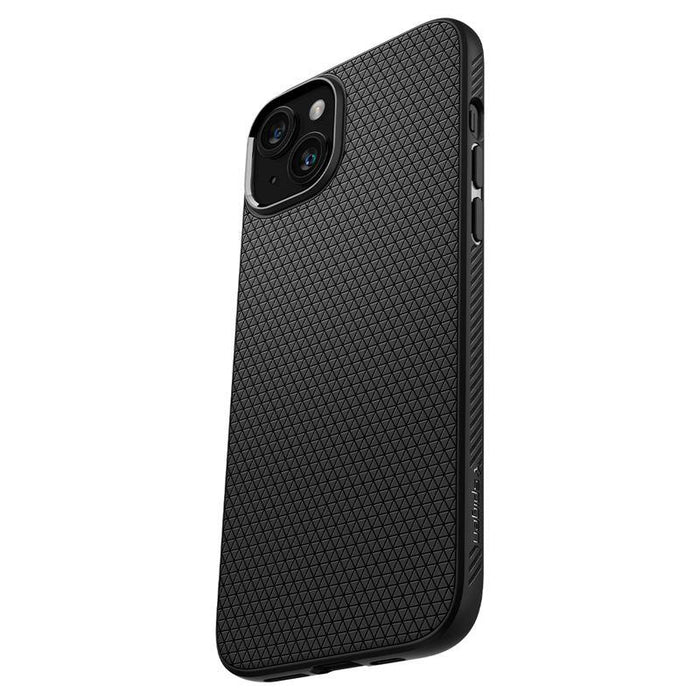 Spigen Liquid Air Case for iPhone 15 Plus - Matte Black