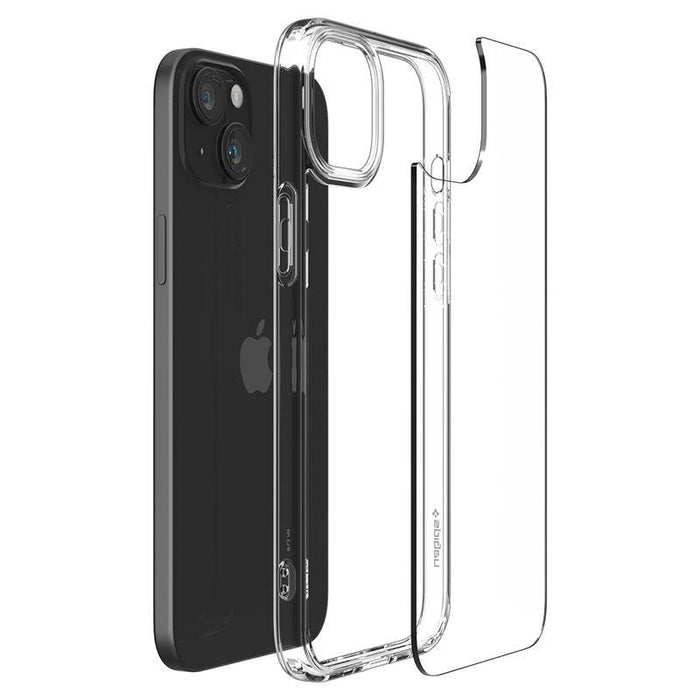 Spigen Crystal Hybrid iPhone 15 Plus Case - Clear