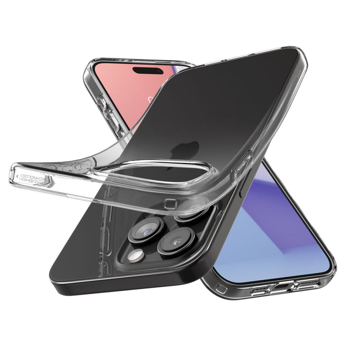 Spigen Liquid Crystal iPhone 15 Pro Case - Clear