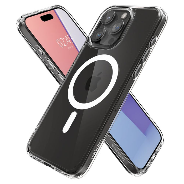 Spigen Ultra Hybrid Mag Case with MagSafe for iPhone 15 Pro - White