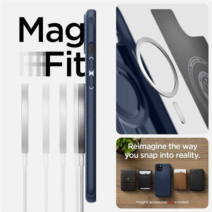 Spigen Mag Armor Case with MagSafe for iPhone 15 Plus - Blue