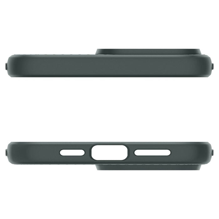 Spigen Liquid Air iPhone 15 Pro Max Case - Dark Green
