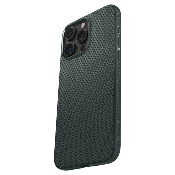 Spigen Liquid Air iPhone 15 Pro Max Case - Dark Green