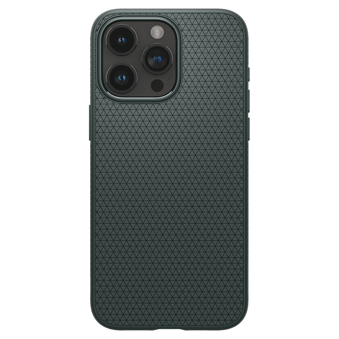 Spigen Liquid Air iPhone 15 Pro Max Case - Dark Green
