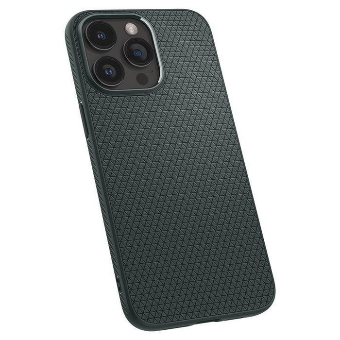 Spigen Liquid Air iPhone 15 Pro Max Case - Dark Green