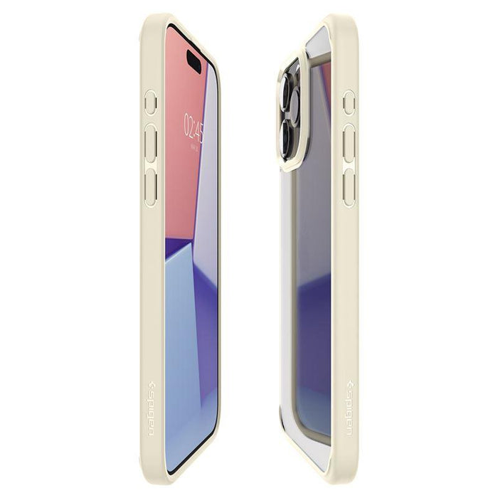 Spigen Crystal Hybrid Case for iPhone 15 Pro Max - Clear Beige