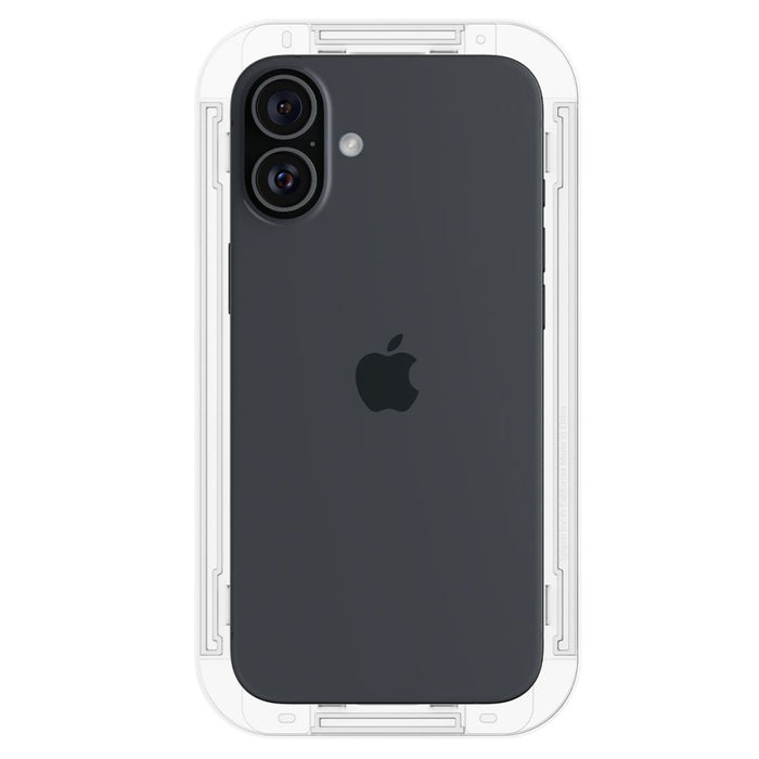 Spigen Glas.tR EzFit Privacy Tempered Glass for iPhone 15/16 with Adapter (2 pcs.)