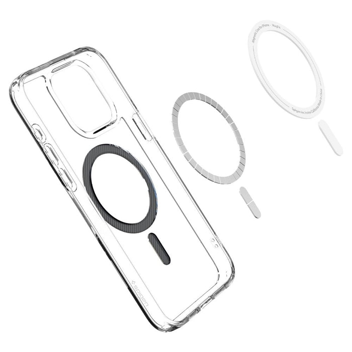 Spigen Ultra Hybrid Mag Case with MagSafe for iPhone 15 Pro - Gray