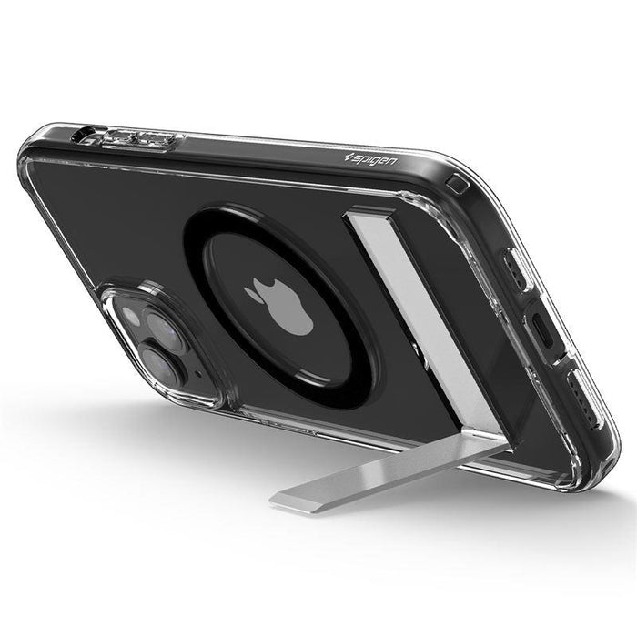 Spigen Ultra Hybrid S MagSafe Case with Stand for iPhone 15 - Black