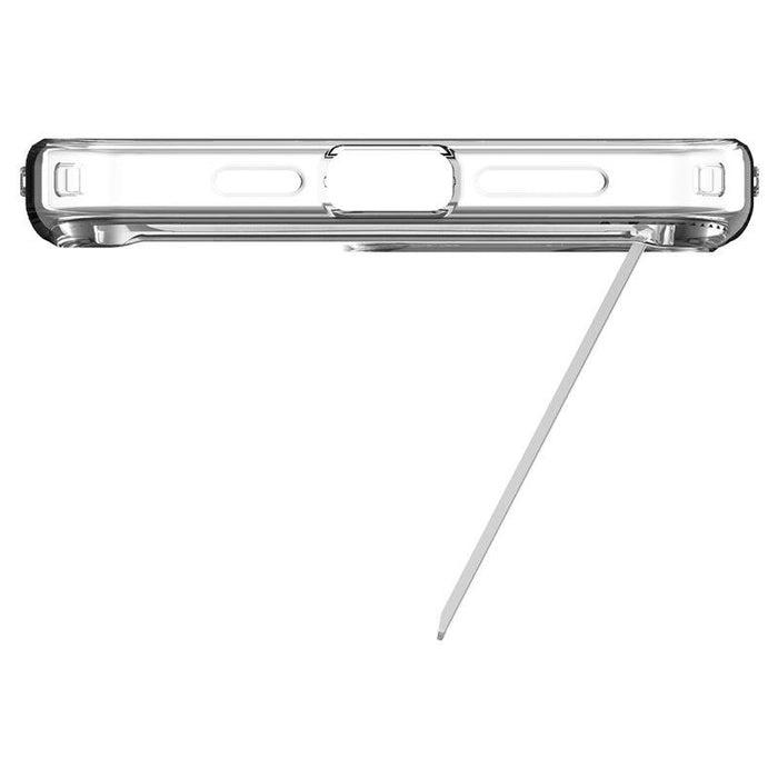 Spigen Ultra Hybrid S MagSafe Case with Stand for iPhone 15 Pro - Transparent