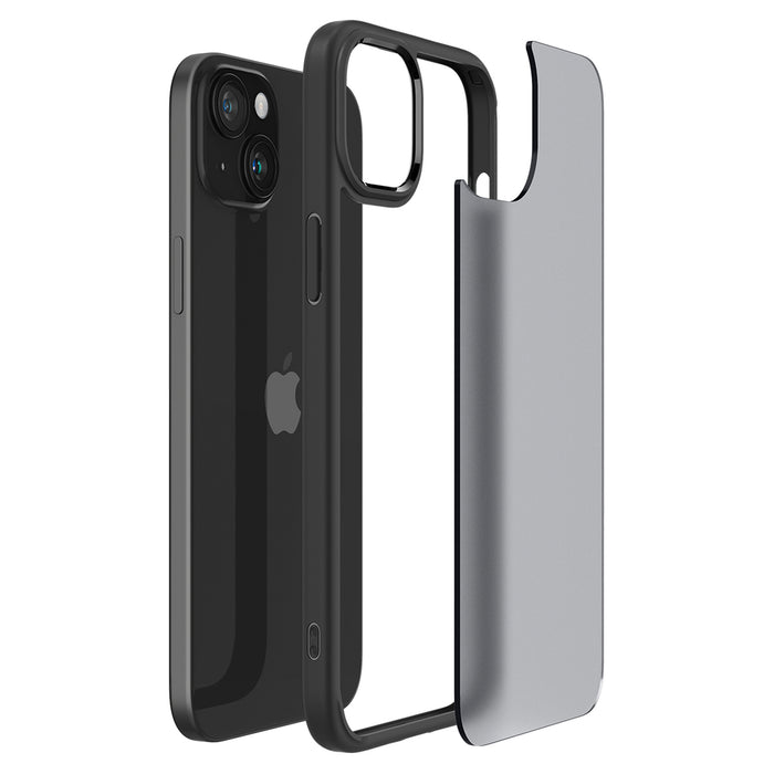 Spigen Ultra Hybrid iPhone 15 Plus Case - Black