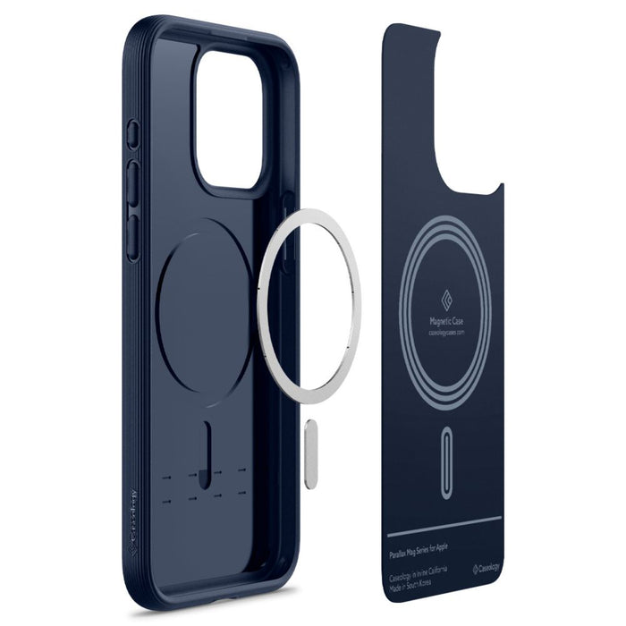 Caseology Parallax Mag Case with MagSafe for iPhone 15 Pro Max - Navy