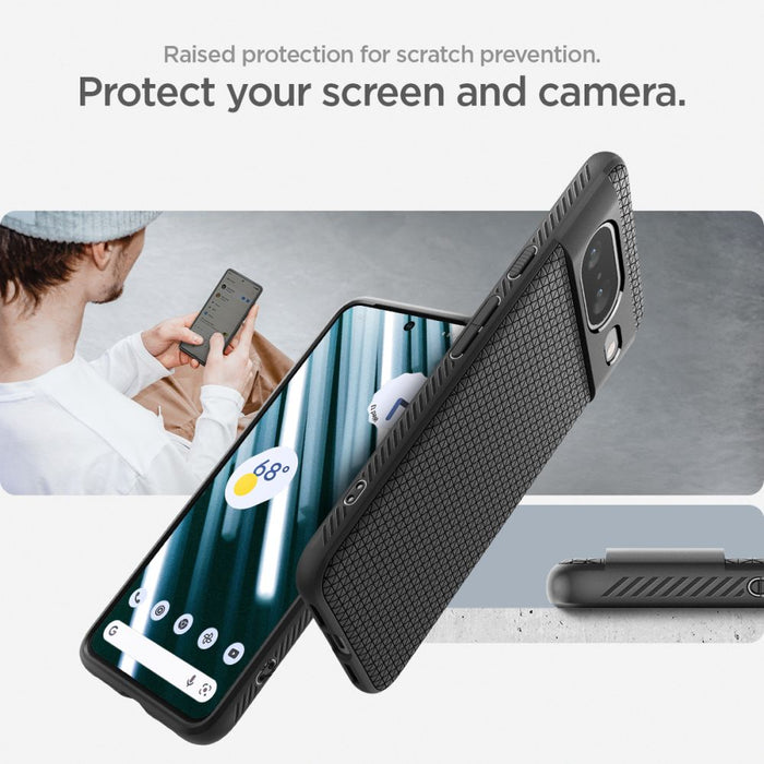Spigen Liquid Air Case for Google Pixel 8 - Matte Black