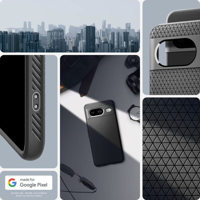 Spigen Liquid Air Case for Google Pixel 8 - Matte Black