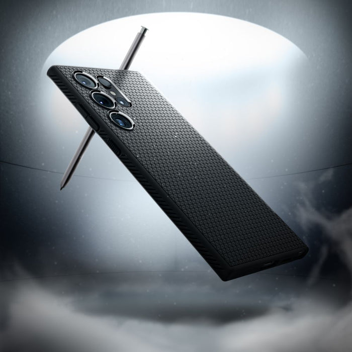 Spigen Liquid Air Case for Samsung Galaxy S24 Ultra - Matte Black