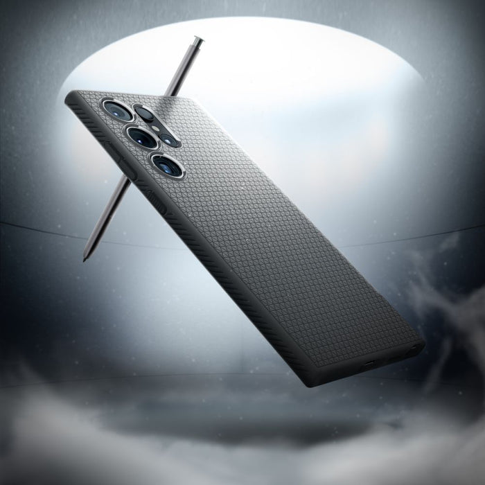 Spigen Liquid Air Case for Samsung Galaxy S24 Ultra - Gray