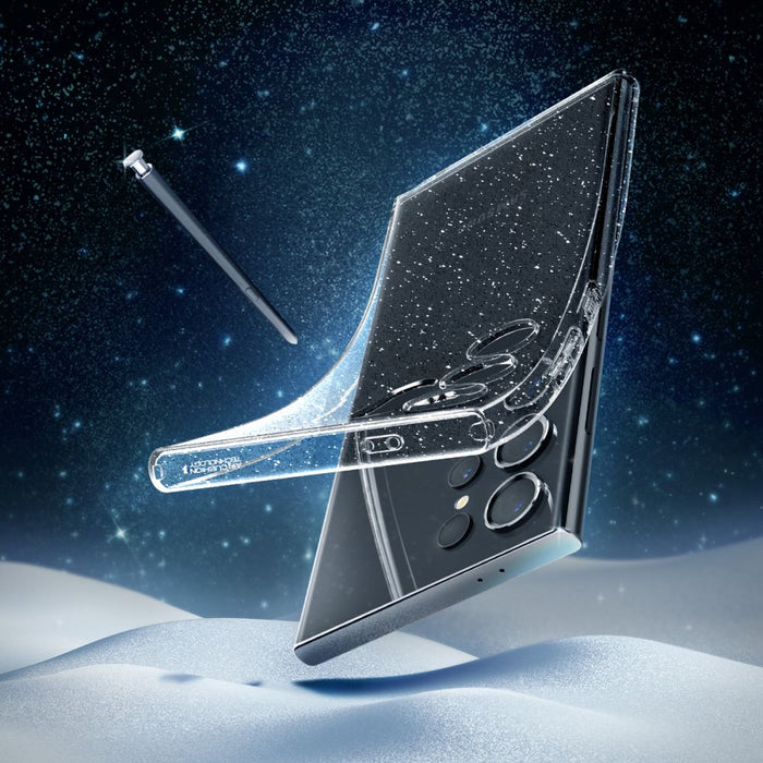 Spigen Liquid Crystal Case for Samsung Galaxy S24 Ultra - Clear Glitter