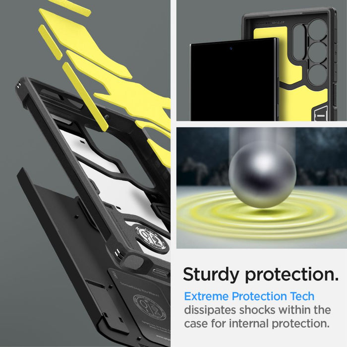 Spigen Tough Armor Case for Samsung Galaxy S24 Ultra - Black