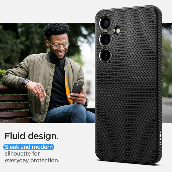 Spigen Liquid Air Case for Samsung Galaxy S24+ - Matte Black