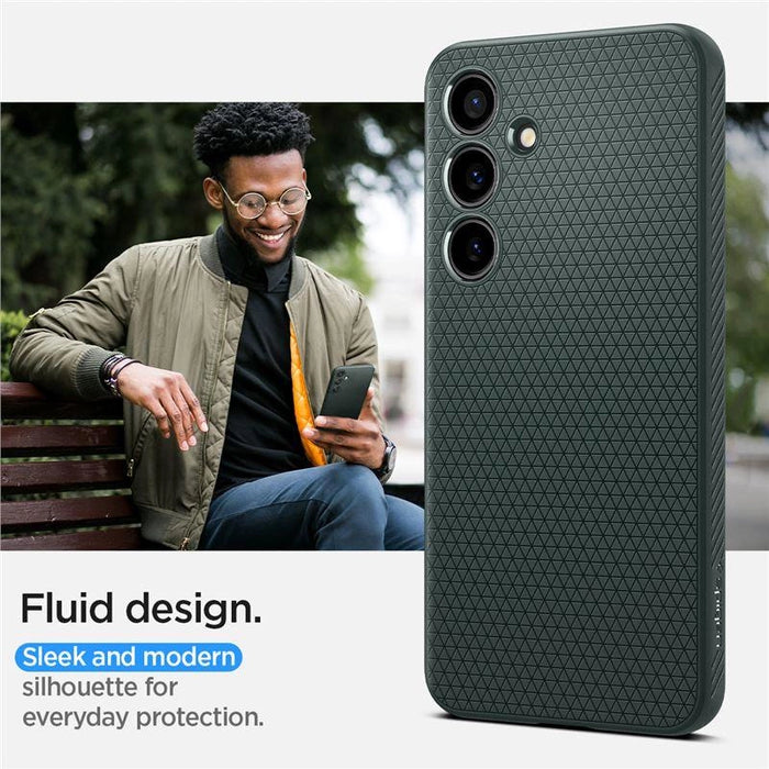 Spigen Liquid Air Case for Samsung Galaxy S24+ - Dark Green