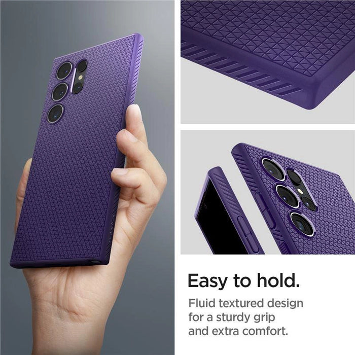 Spigen Liquid Air Case for Samsung Galaxy S24 Ultra - Purple