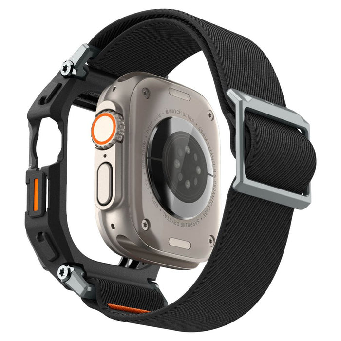 Spigen Lite Fit Pro Case with Strap for Apple Watch Ultra 1 / 2 (49mm) - Matte Black