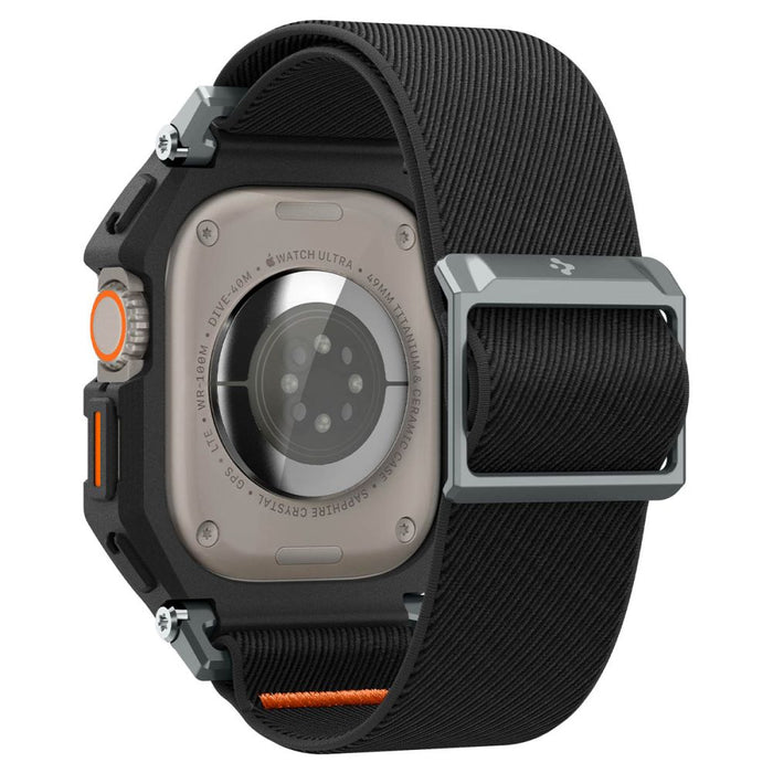Spigen Lite Fit Pro Case with Strap for Apple Watch Ultra 1 / 2 (49mm) - Matte Black