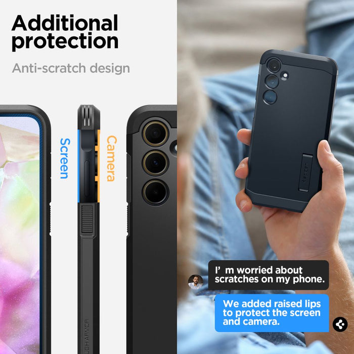 Spigen Tough Armor Case for Samsung Galaxy A35 5G - Black