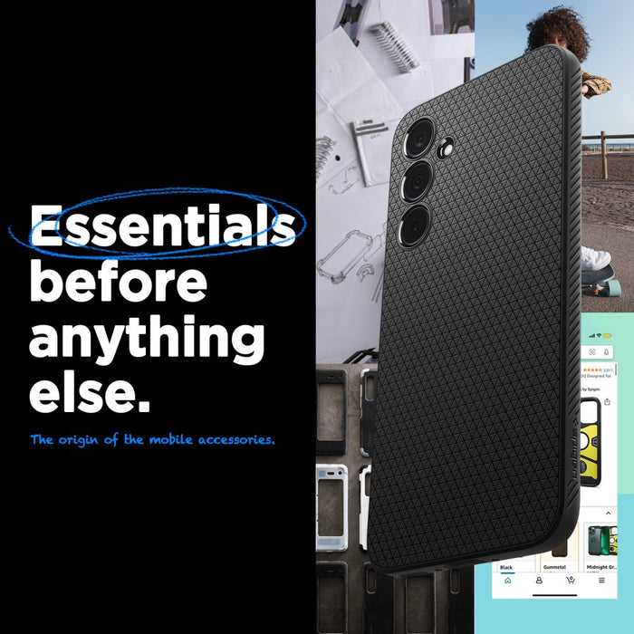 Spigen Liquid Air Case for Samsung Galaxy A35 5G - Matte Black