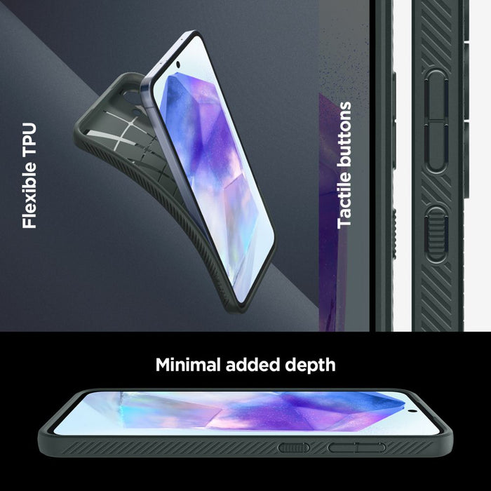 Spigen Liquid Air Case for Samsung Galaxy A55 5G - Green
