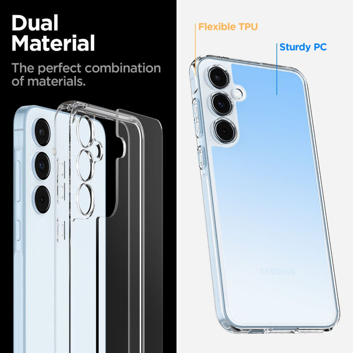 Spigen Ultra Hybrid Case for Samsung Galaxy A55 5G - Transparent