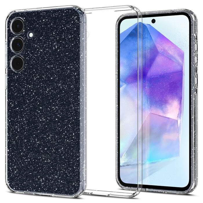 Spigen Liquid Crystal Case for Samsung Galaxy A55 5G - Clear Glitter
