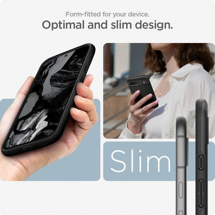 Spigen Thin Fit Case for Google Pixel 8A - Matte Black