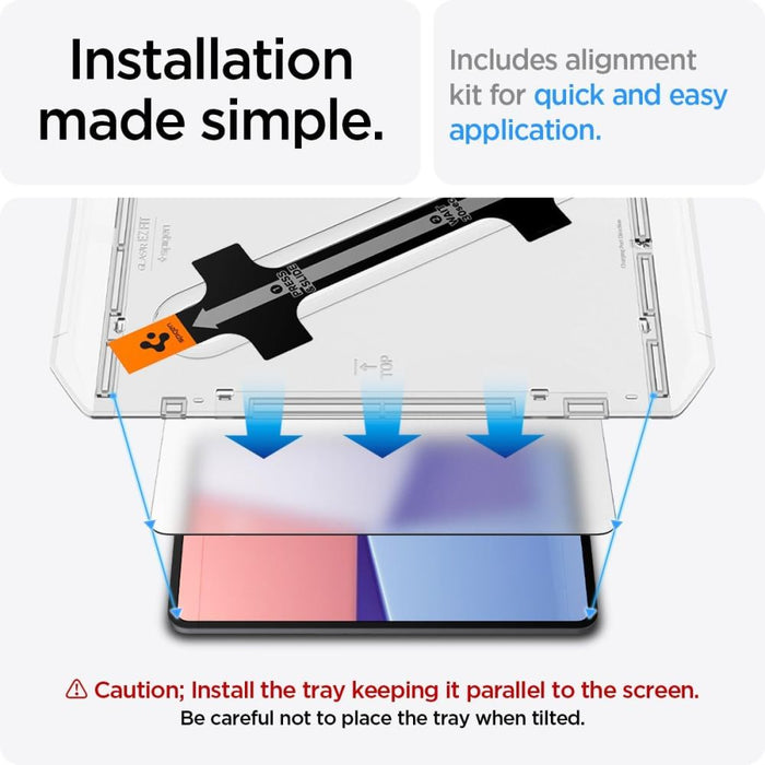 Spigen Glas.tR EZ Fit Tempered Glass for iPad Pro 13'' 2024