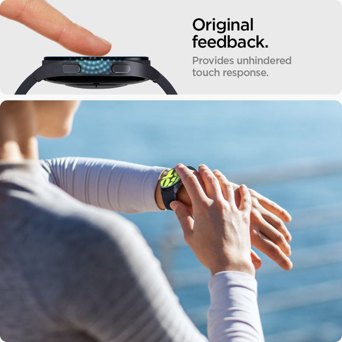 Spigen Glas.tR EZ Fit tempered glass for Samsung Galaxy Watch 7 (44 mm) - 2 pcs.