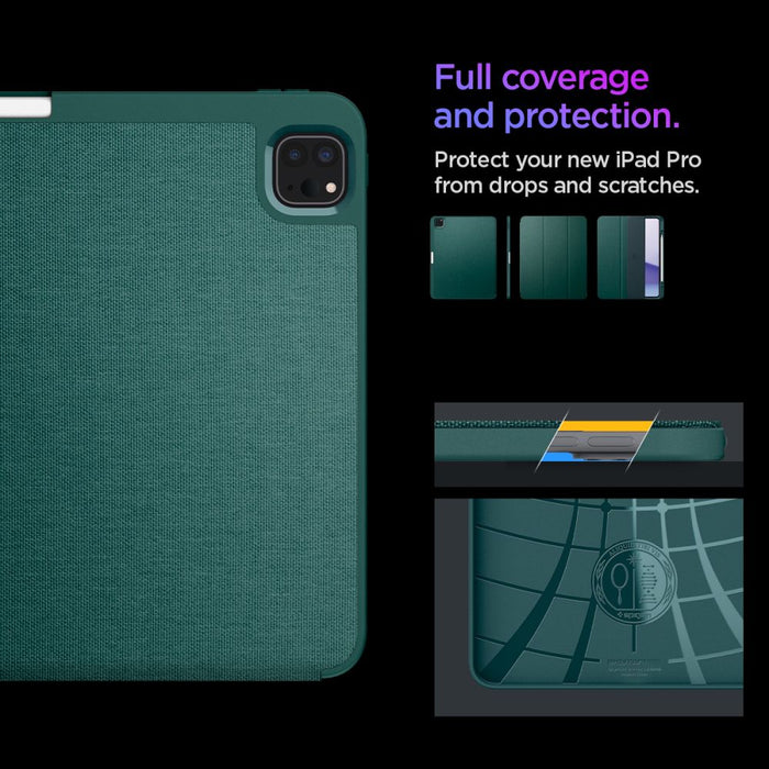 Spigen Urban Fit iPad Pro 13" 2024 Case - Green