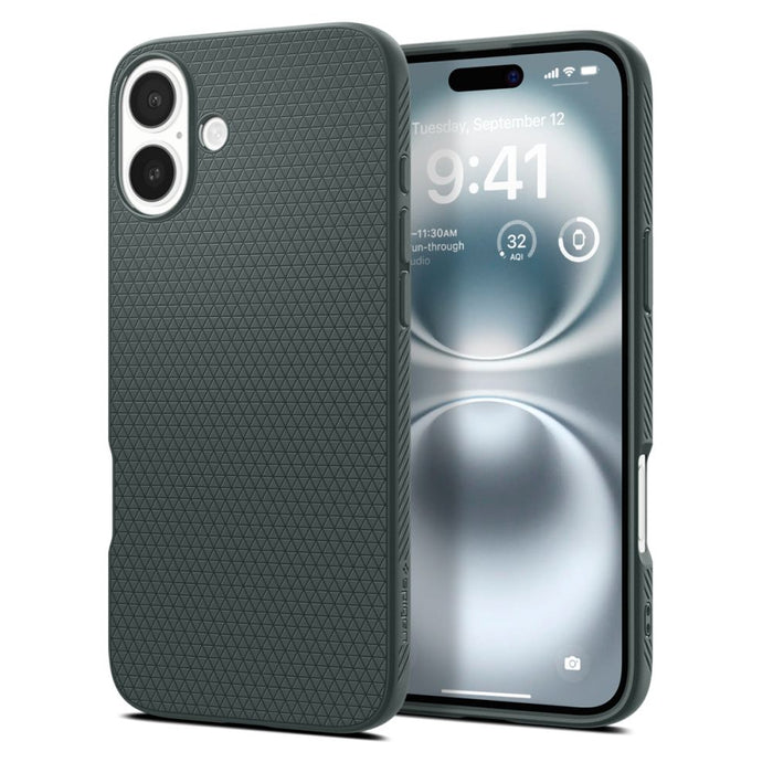 Spigen Liquid Air iPhone 16 Case - Green