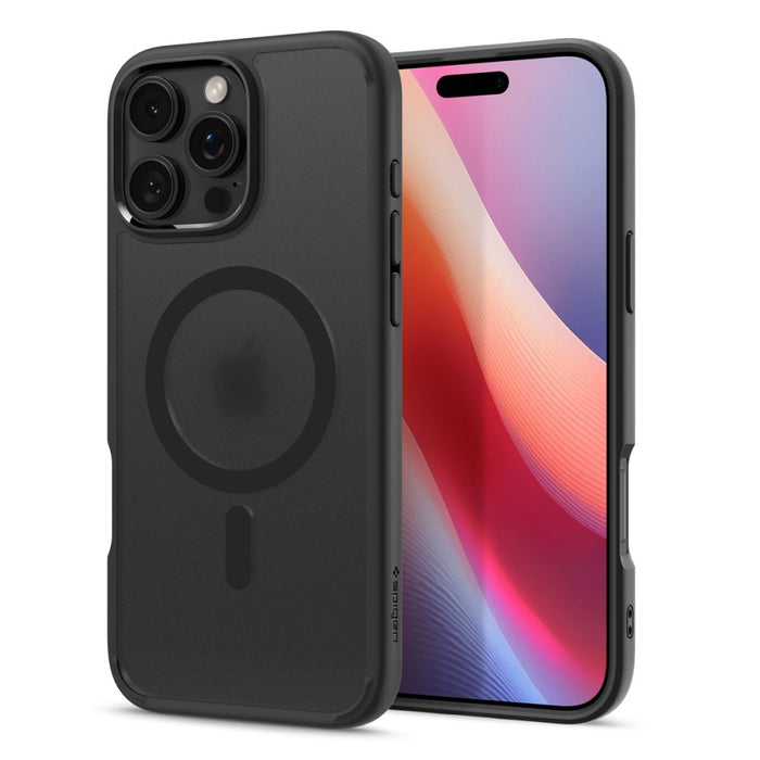 Spigen Ultra Hybrid Mag Case with MagSafe for iPhone 16 Pro - Black