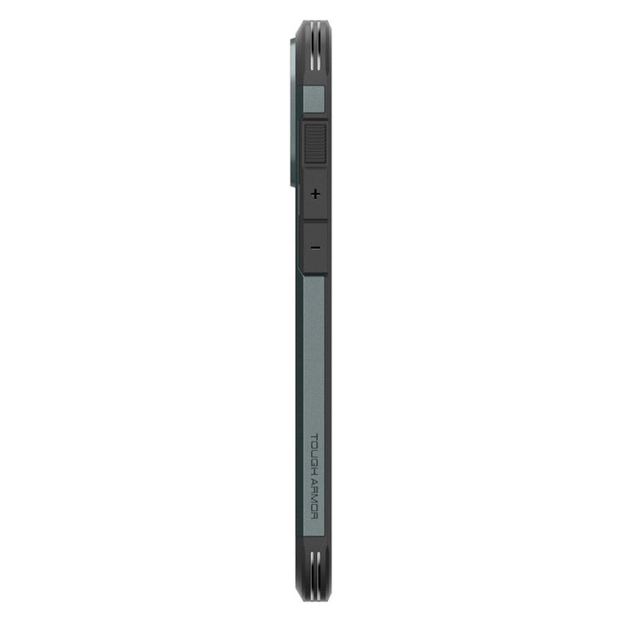 Spigen Tough Armor MagSafe Case with Stand for iPhone 16 Pro - Green