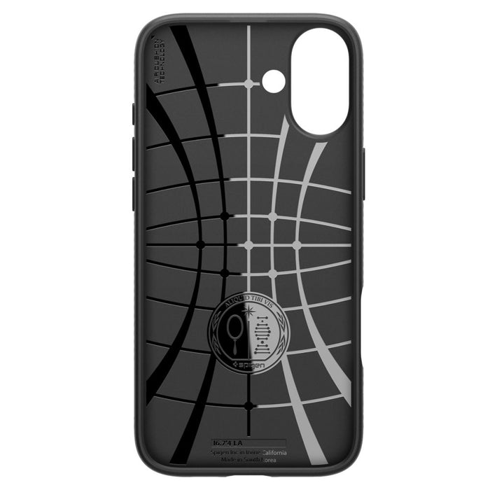 Spigen Liquid Air Case for iPhone 16 Plus - Black