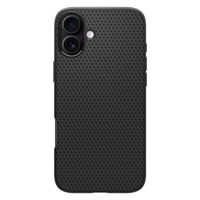 Spigen Liquid Air Case for iPhone 16 Plus - Black