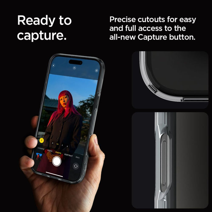 Spigen Ultra Hybrid Case for iPhone 16 Pro Max - Clear
