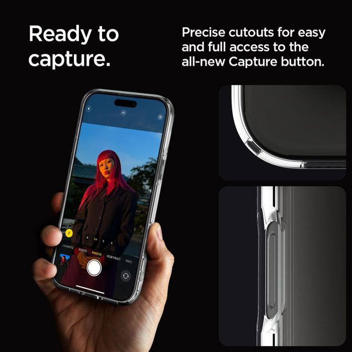 Spigen Ultra Hybrid Case for iPhone 16 Pro Max - Clear