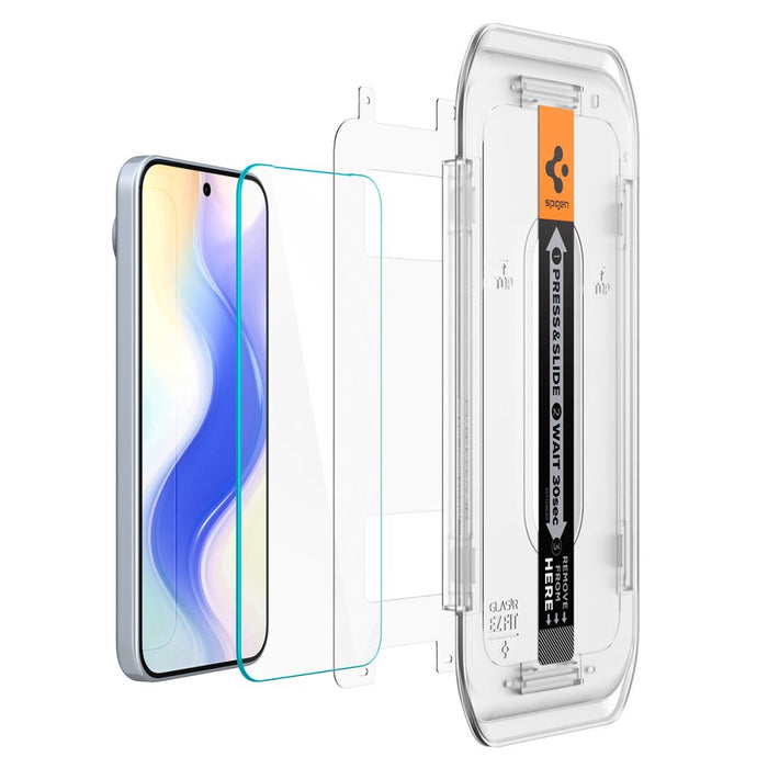 Spigen Glas.tR EZ Fit Tempered Glass with Applicator for Google Pixel 10 / 10 Pro / 9 / 9 Pro (2 pcs.)